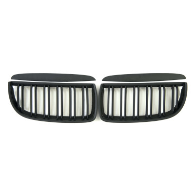Ноздри Черный мат (Двойные M-Look) на BMW 3 E90, E91 2005-2008