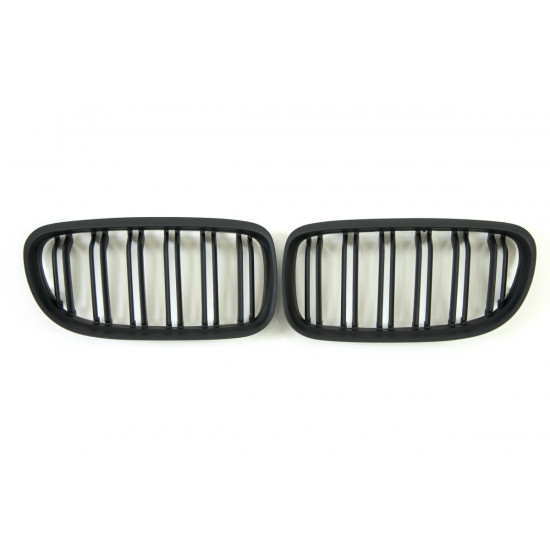 Ноздри Черный мат (Двойные M-Look) на BMW 3 E90, E91 2008-2012