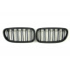 Ноздри Черный мат (Двойные M-Look) на BMW 3 E90, E91 2008-2012