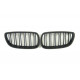 Ноздри Черный мат (Двойные M-Look) на BMW 3 E92, E93 2006-2010