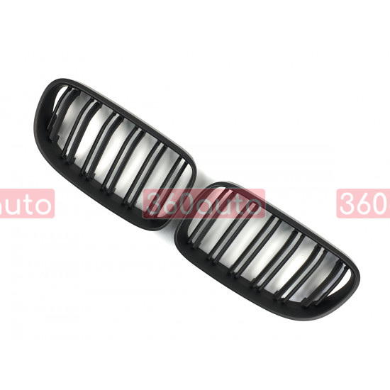 Ноздри Черный мат (Двойные M-Look) на BMW 3 E92, E93 2010-2013