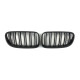 Ноздри Черный мат (Двойные M-Look) на BMW 3 E92, E93 2010-2013