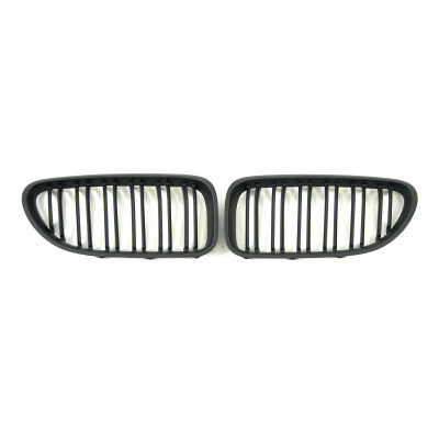 Ноздри Черный мат (Двойные M-Look) на BMW 6 F06, F12, F13 2012-2017
