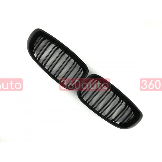 Ноздри Черный мат (Двойные M-Look) на BMW 3 F34 Gran Turismo 2013-2019