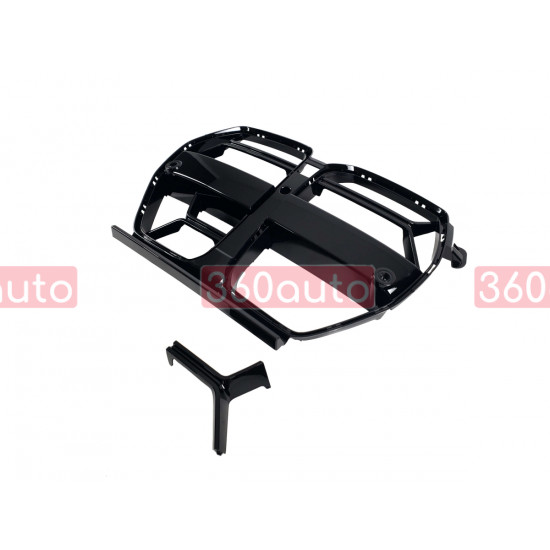 Ноздри Черный глянец (стиль CSL) на BMW M4 G82 2020-