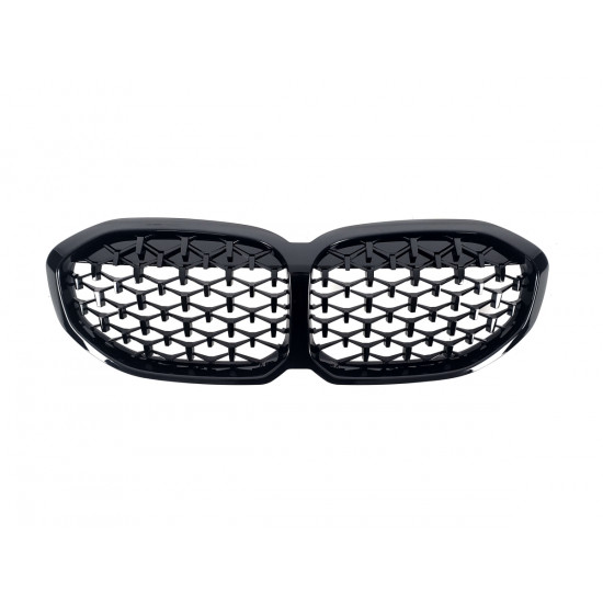 Ноздри Diamond All Black на BMW 1 Series F40/F41 2019-2023 года