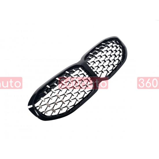 Ноздри Diamond Silver на BMW 1 Series F40/F41 2019-2023 года