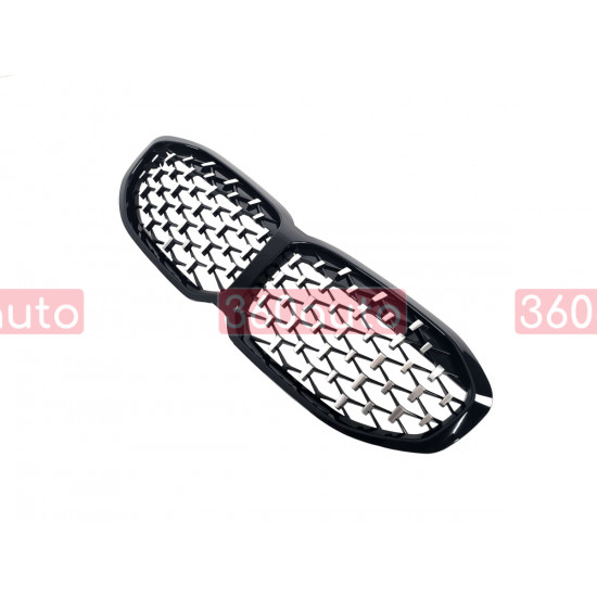 Ноздри Diamond Silver на BMW 1 Series F40/F41 2019-2023 года