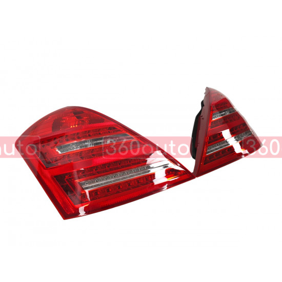Задние фонари (LED LCI) замена к рестайлингу на Mercedes S-class W221 2005-2009