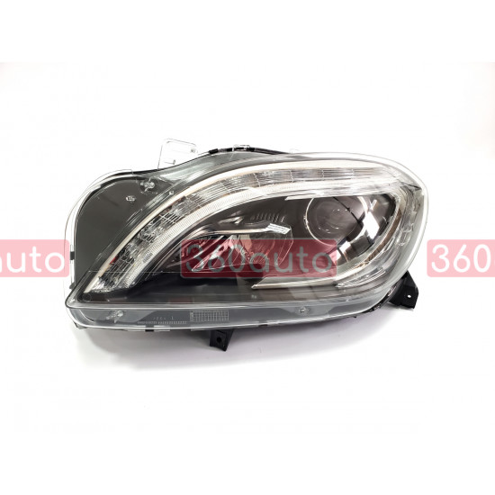 Передние фары (Bi-Xenon) без блоков на Mercedes-Benz ML-Class W166 2011-2015 года