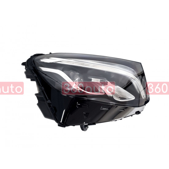 Передние фары (LED) комплектные на Mercedes-Benz GLC-Class X253 2015-2019 года.