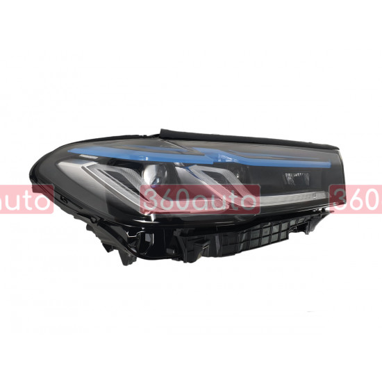 Передние фары (в стиле LCI Laser) V4 на BMW 5 Series G30/G31 2017-2020 года