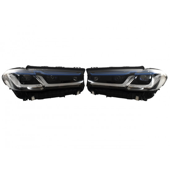 Передние фары (в стиле LCI Laser CS) на BMW 5 Series G30/G31 2017-2020 года
