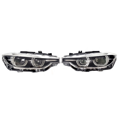 Передние фары Full Led ( замена галогена ) на BMW 3 Series F30 / F31 2011-2018 года