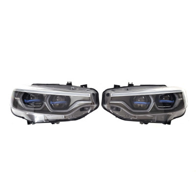 Передние фары Full Led Laser ( апгрейд ) на BMW 4 Series F32 / F33 2013-2020 года