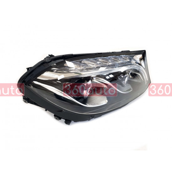 Передние фары LED (оригинал комплектные) на Mercedes-Benz GLS-Class X166 2015-2019 года.