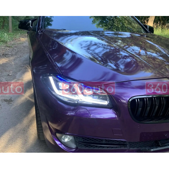 Передние фары стиль G30 Laser LCI на BMW 5 Series F10/F11 2010-2017 года