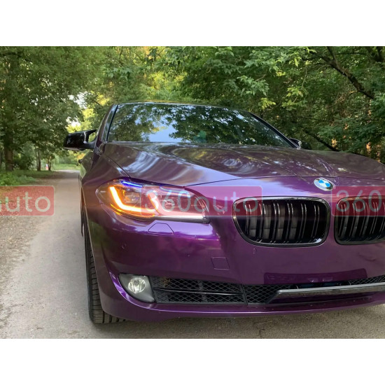 Передние фары стиль G30 Laser LCI на BMW 5 Series F10/F11 2010-2017 года