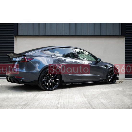 Аэро кот (комплект дооснащения) на Tesla Model 3 2017-2022 года