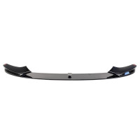 Губа (переднего бампера) Черный глянец (M-Performance) V1 на BMW 4 Series F32 / F33 2013-2020 года