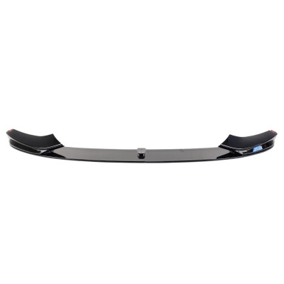 Губа (переднего бампера) Черный глянец (M-Performance) V1 на BMW 4 Series F32 / F33 2013-2020 года