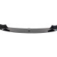 Губа (переднего бампера) Черный глянец (M-Performance) V1 на BMW 4 Series F32 / F33 2013-2020 года