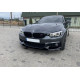 Губа (переднего бампера) Черный глянец (M-Performance) V2 на BMW 4 Series F32 / F33 2013-2020 года