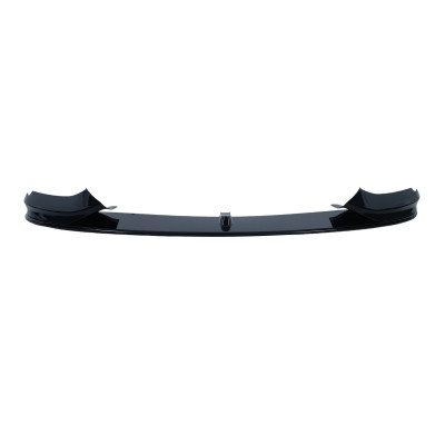 Губа (переднего бампера) Черный глянец (M-Performance) V2 на BMW 4 Series F32 / F33 2013-2020 года