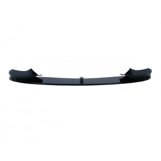 Губа (переднего бампера) Черный глянец (M-Performance) V2 на BMW 4 Series F32 / F33 2013-2020 года