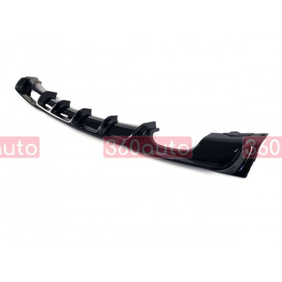 Диффузор (заднего бампера) Черный глянец (M-Performance) 00--- на BMW 3 Series F30 / F31 2011-2018 года