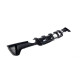 Диффузор (заднего бампера) Черный глянец (M-Performance) 0--0 на BMW 4 Series F32 / F33 2013-2020 года