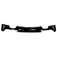 Диффузор (заднего бампера) Черный глянец (M-Performance) 00-00 на BMW 4 Series F32 / F33 2013-2020 года