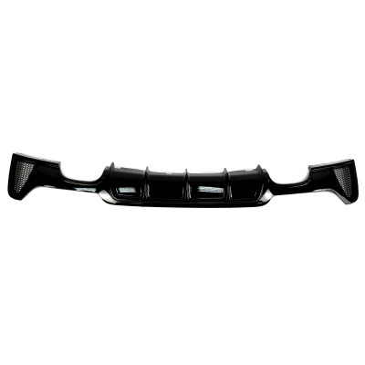 Диффузор (заднего бампера) Черный глянец (M-Performance) 00-00 на BMW 4 Series F32 / F33 2013-2020 года