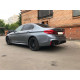 Диффузор (заднего бампера) Черный глянец (стиль M5 F90) на BMW 5 Series G30/G31 2017-2020 года