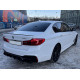 Диффузор (заднего бампера) Черный глянец (стиль M5 F90) на BMW 5 Series G30/G31 2017-2020 года