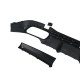 Диффузор (заднего бампера) Full Black / Chrome Pipe (стиль S63 AMG) на Mercedes-Benz S-Class W223 2020-2024 года