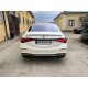 Диффузор (заднего бампера) Full Black / Chrome Pipe (стиль S63 AMG) на Mercedes-Benz S-Class W223 2020-2024 года