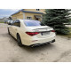 Диффузор (заднего бампера) Full Black / Chrome Pipe (стиль S63 AMG) на Mercedes-Benz S-Class W223 2020-2024 года