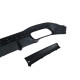 Диффузор (заднего бампера) Full Black / Chrome Pipe (стиль S63 AMG) на Mercedes-Benz S-Class W223 2020-2024 года