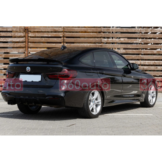 Диффузор (заднего бампера) Черный глянец M-Performance 00-- на BMW 3 Series (GT) F34 2013-2019 года