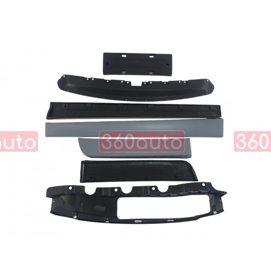 Комплект обвесов (стиль M-Paket) на BMW X3 F25 2014-2017 года.