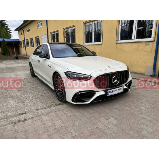 Комплект обвесов (стиль S63 AMG) на Mercedes-Benz S-Class W223 2020-2024 года.