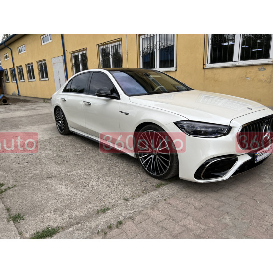 Комплект обвесов (стиль S63 AMG) на Mercedes-Benz S-Class W223 2020-2024 года.