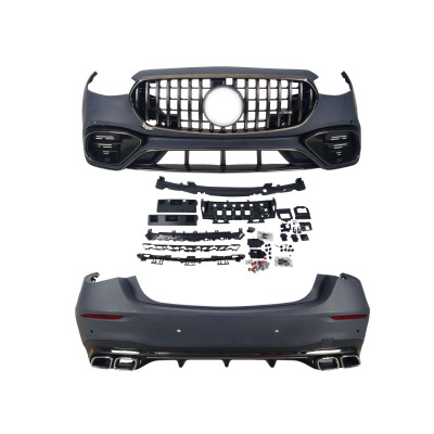 Комплект обвесов (стиль S63 AMG) на Mercedes-Benz S-Class W223 2020-2024 года.