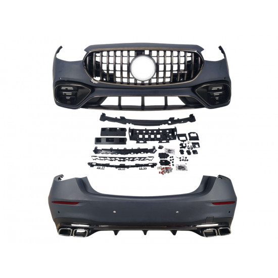 Комплект обвесов (стиль S63 AMG) на Mercedes-Benz S-Class W223 2020-2024 года.