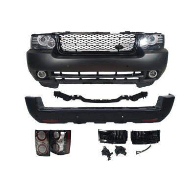 Комплект рестайлинга (стиль 2010+) на Land Rover Range Rover Vogue L322 2005-2010 года