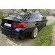 Лезвия на пороги Черный глянец (M-Performance) на BMW 4 Series F32/F33 2013-2020 года