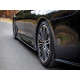 Лезвия на пороги Черный глянец на BMW 5 Series G30/G31 2017-2020 года