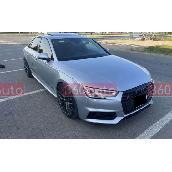 Передний бампер ( в стиле S4 ) на AUDI A4 B9 2015-2019 года