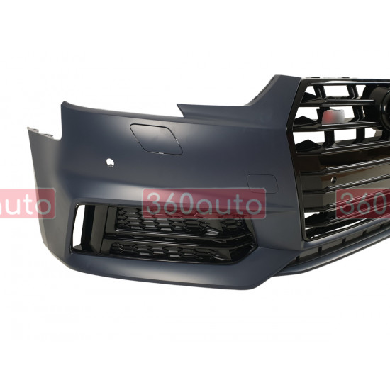 Передний бампер ( в стиле S4 ) на AUDI A4 B9 2015-2019 года